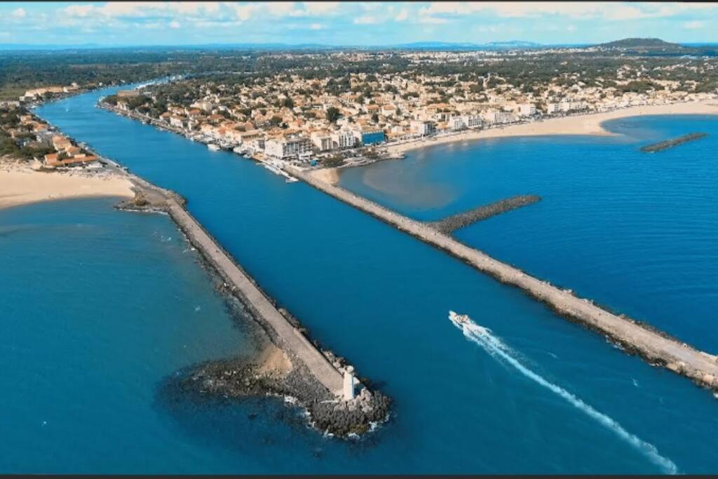 Maison T2 Terrasse Mezzanine Le Grau-dʼAgde Exteriér fotografie